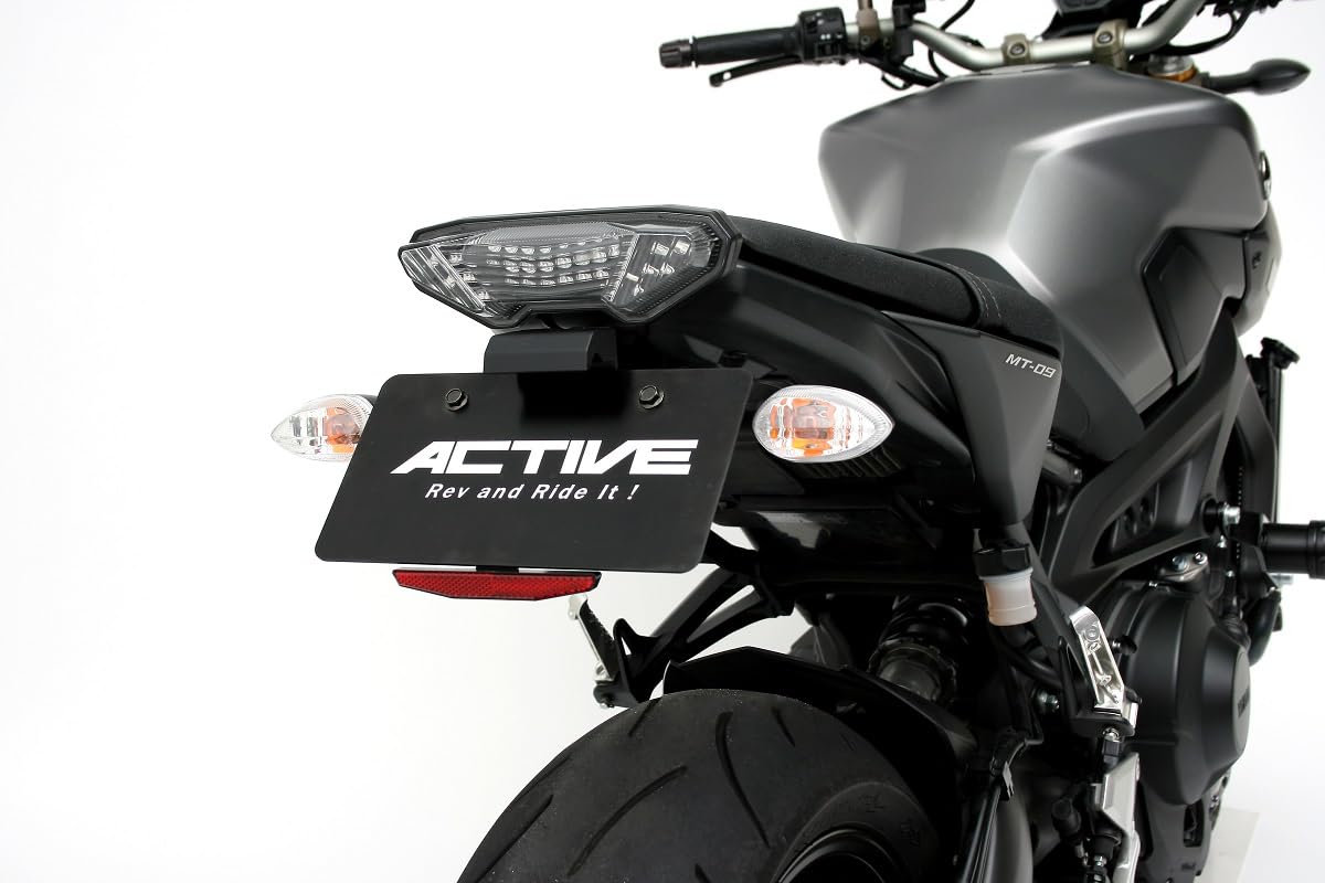 ACTIVE Fender Eliminator Kit LED License Plate for 1153055 [with Light] MT-09/ABS ( 14) чёрный