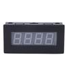 4 Digit LED Display Tachometer Multifunctional RPM Rotation Speed Tester with Cable DC 8‑15V Red Backlight