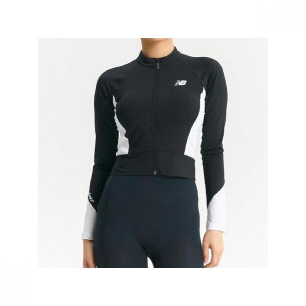 New Balance Women S eSSentialS Zip Up raSh Guard Nbmde2w702 19