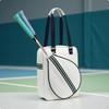 Badminton Racket Bag Structured with Shoulder Strap Rectangular for Commuters,