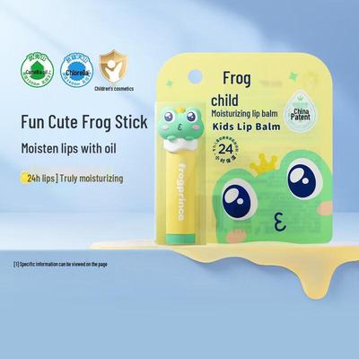 Froschkönig Kinder Feuchtigkeitsspendender Lippenbalsam (Kamelienöl)