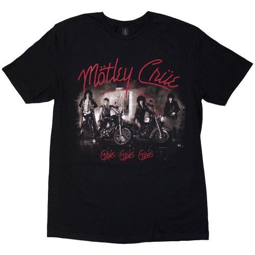 Motley Crue Unisex Voksen Jenter Jenter Jenter Vintage T-skjorte