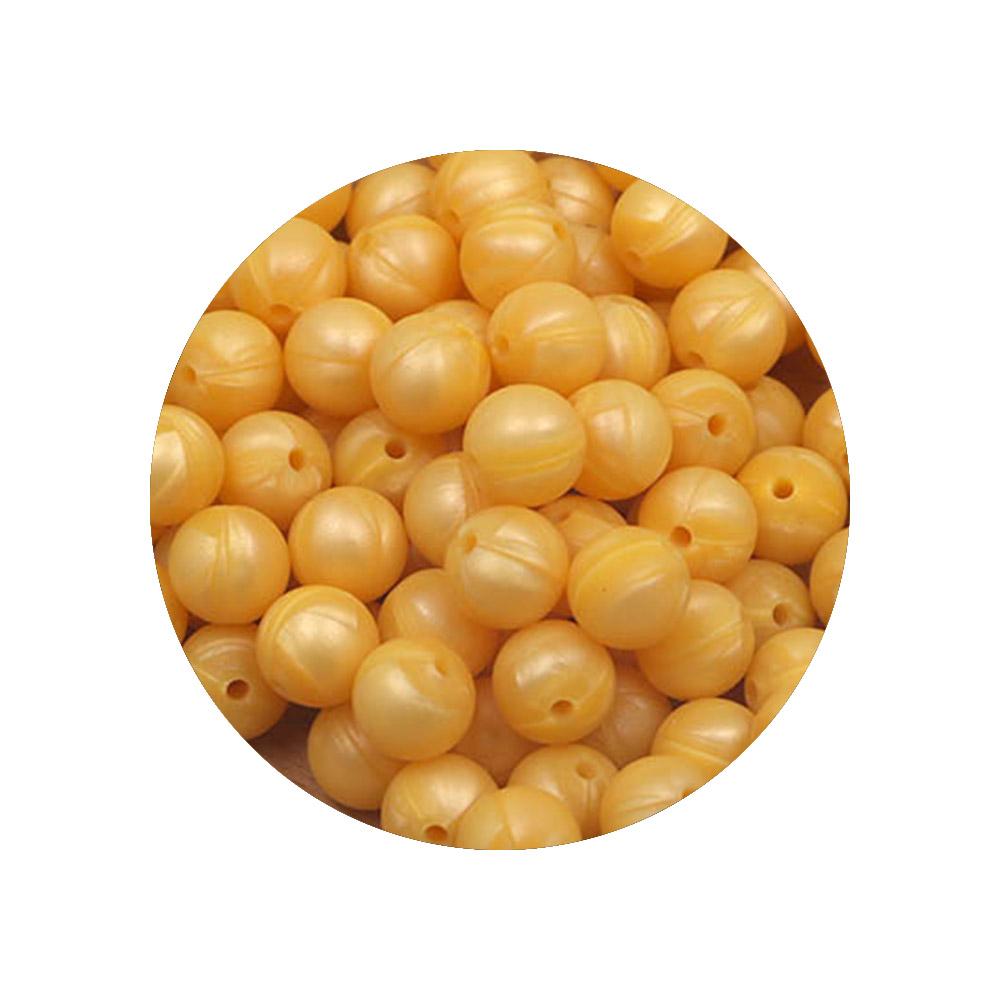 Kovict 9MM 40-80Pcs Round Silicone Bead 9MM Food Grade For Jewelry Making DIY Bracelet Pacifier Chain Accessories