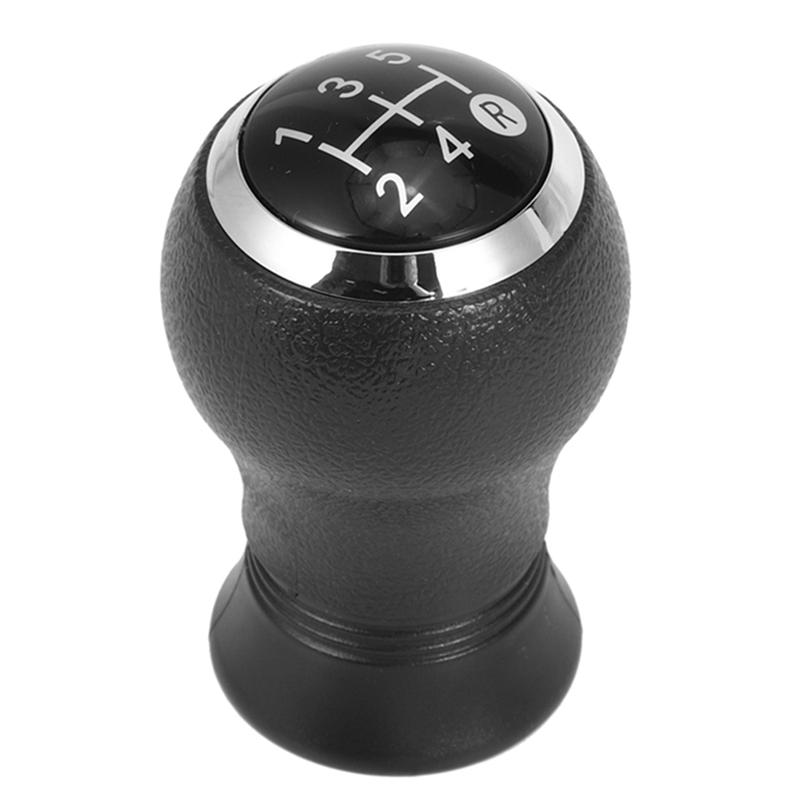 2Pcs 5 Speed Manual Gear Shift Knob Handball For Toyota Yaris Auris 2005 2006 2007 2008 2009 2010 Black