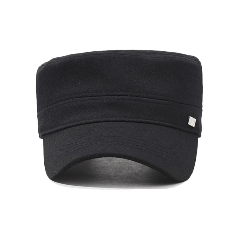 Spring Summer Middle-Aged Men's Net Cap Breathable Flat Cap Outdoor Sunshade Cap