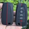 5 Buttons Car Remote Key Fob Holder Cover Case For Ford Edge Explorer Fusion Mustang F150 F250 F-350 F-450 Protect Shell Bag