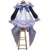 Lavender Sangomiya Shinkai Maid Costume, Halloween Costume, Christmas Costume, White, Size S