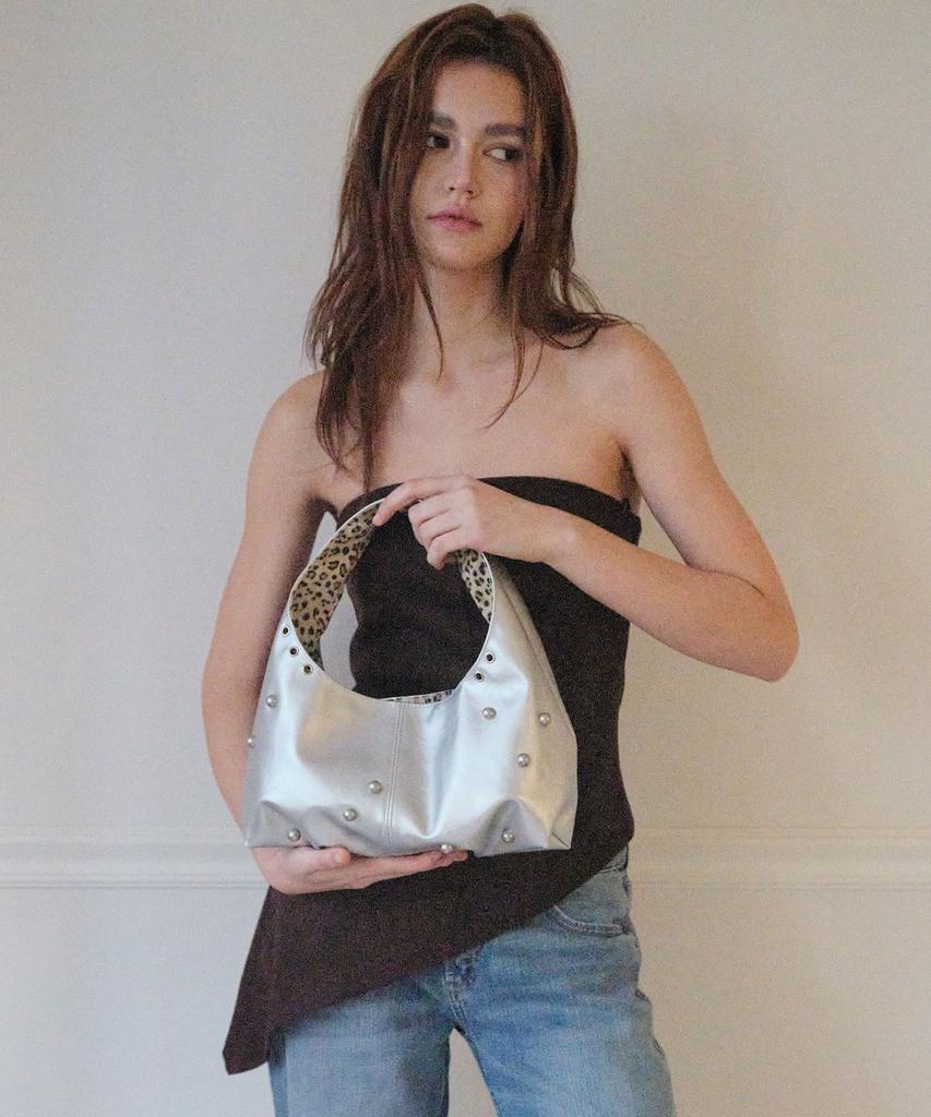 Otie Freckle Mini Tote Bag [Silver]