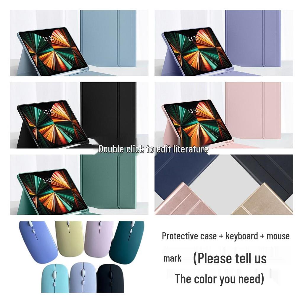 Lenovo M9 9" TB-310FU Bluetooth Keyboard Leather Case - 4th Gen Protective Cover