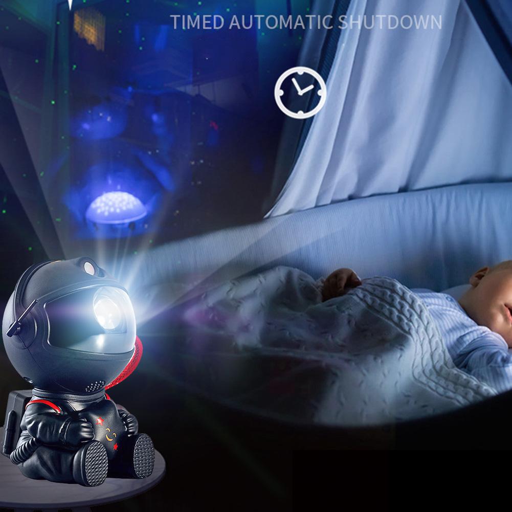 Galaxy Star Astronaut Projector Light Starry Sky Porjectors Lamp Decoration Bedroom Room LED Night Light Children Gifts
