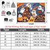 Party Backdrop Halloween Flat Spooky Ghosts Pumpkins Haunted House Event Backdrop Decoration Party Decor