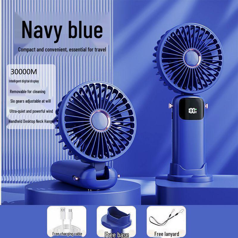 

Kafeila Silent Rechargeable Handheld & Desktop Mini Fan 4000mAh - Short Battery Life