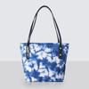 Borsa Tote Tinta a Mano Stile Etnico, Borsa a Mano/Spalla di Grande Capacità per Donna