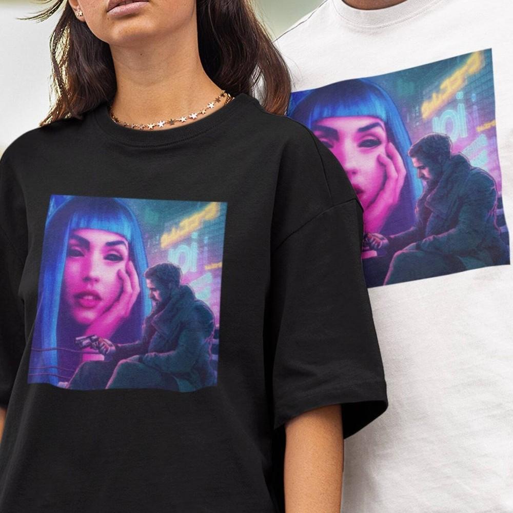 Blade Runner 2049 Unisex Tshirt Aesthetic Movie Poster Blade Runner 2049 Merch Unisex T-Shirt M