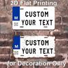 Custom Aluminum Metal Sign Vintage Decor for Home Bar Cafe Garage Wall Art