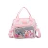 Japanese Girl JK Two-dimensional Yuan Small Food Transparent Pain Bag Versatile Soft Girl Portable Messenger Bag College Wind Pain Bag