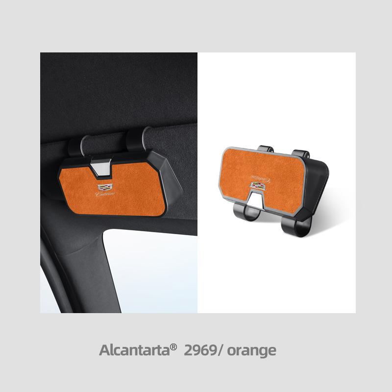 Car Glasses Case For Cadillac SRX STS XTS ATS XT4 XT5 XT6 CT4 CT5 CT6 Optiq LYRIQ Escalade lQ 2025 Universal Car Glasses Frame