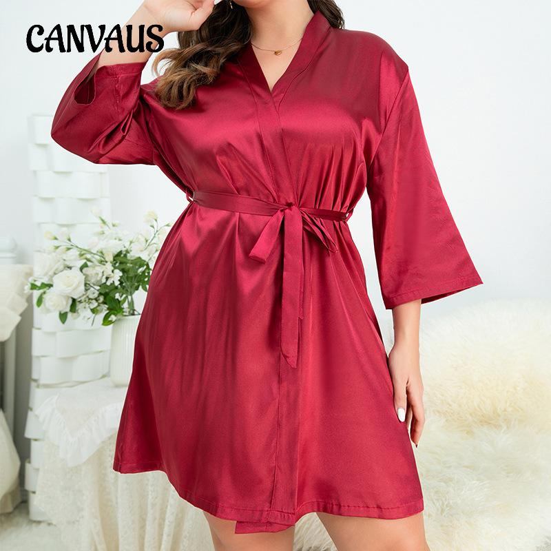 

Пижамы больших размеров, женские ночные рубашки, летний женский халат, сексуальный утренний халат, домашняя одежда, халат из ледяного шелка