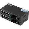 Huigu Industrial Gigabit Fiber Optic Transceiver Switch