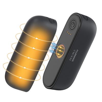 Portable 2-in-1 Magnetic Rechargeable Hand Warmer Electric Hand Warmer Compact Pocket Heater Ergonomic Outdoor Tech Gift