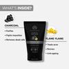 The Man Company Charcoal Face Wash, Anti Pollution, Acne Oil Control, Deep Cleansing, Blackheads Removal, All Skin Types, 75Ml