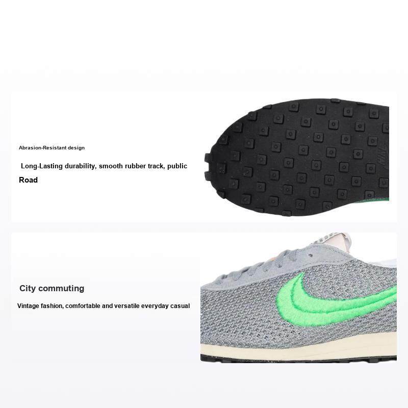 Кроссовки Stussy x Nike LD 1000 SP Particle Grey Унисекс Зелено-Искрящийся Ископаемый FQ5369-002 44.5
