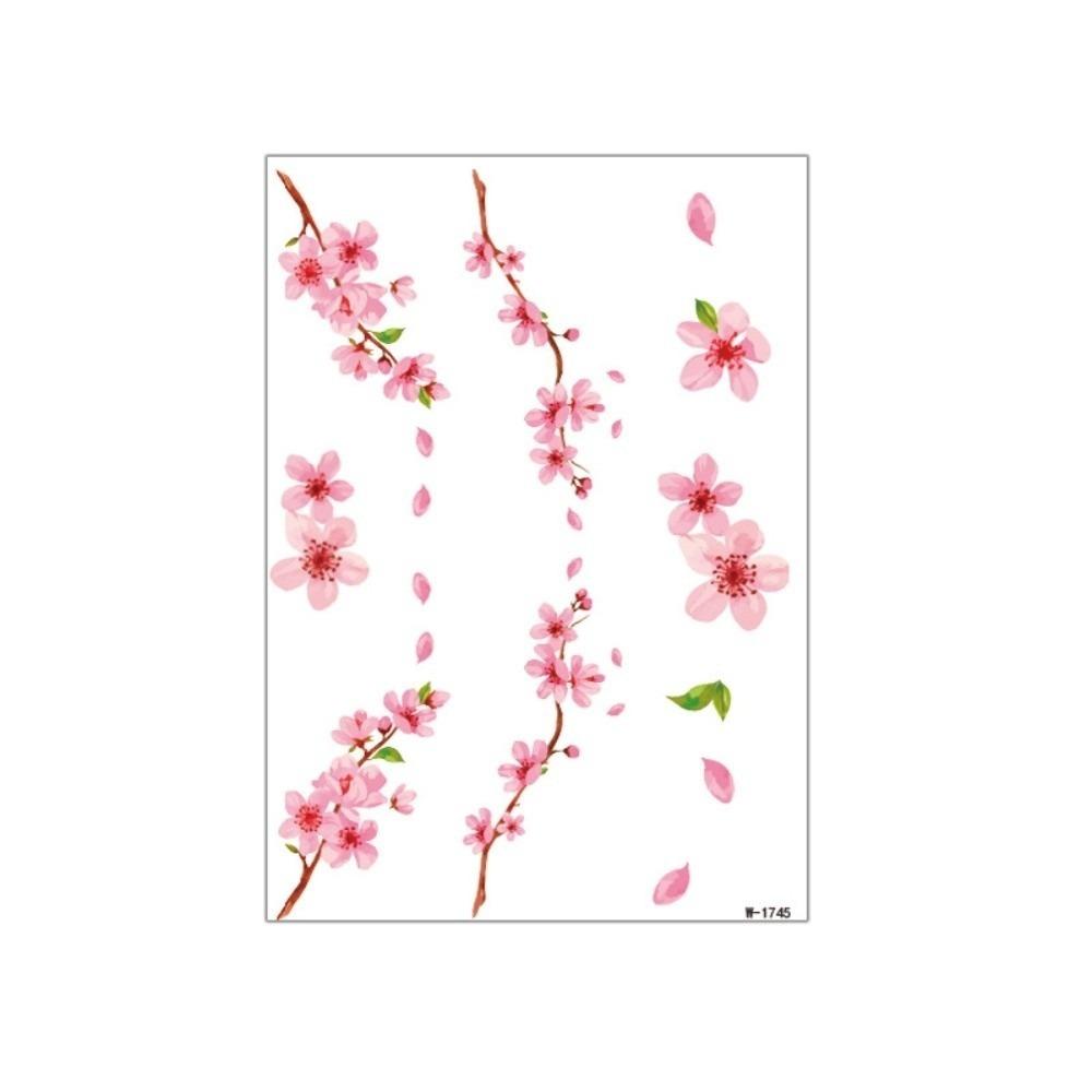 Realistic Rose Stickers Tattoo Stickers Disposable Elf Fairy Makeup Stickers  Body Art