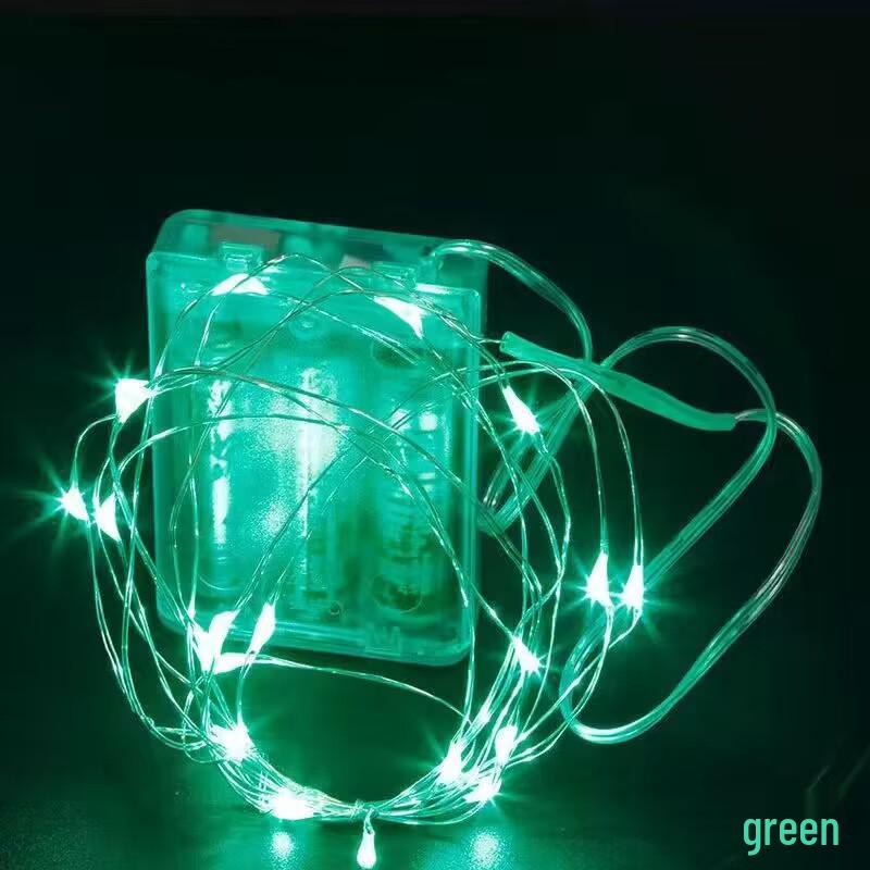 

Світлодіодні гірлянди з мідного дроту на батарейках - Багатофункціональні кольорові вогники у формі зірок та гірлянди для різдвяних прикрас USB Remote 20m 200 lights