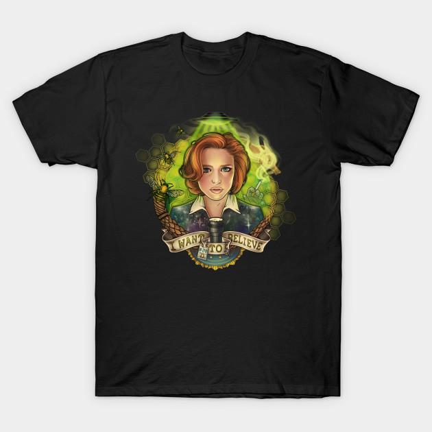 Men Black Print T-shirt I Want To Believe No-Cut Transfer Paper Print Cotton Tshirt 4XL