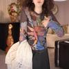 Retro Printed Mesh Long-Sleeved T-Shirt for Women 2025 New Summer Loose Sun Protection Blouse Top for Small People
