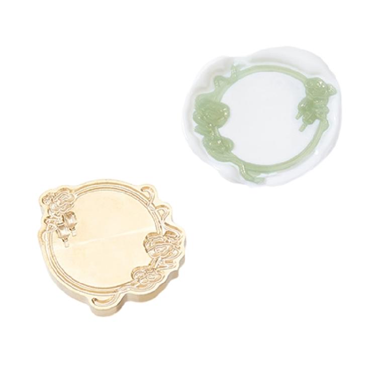 Photo Frame Sealings Wax Stamp Head Fire Paint Envelope Wedding Parties Invitation