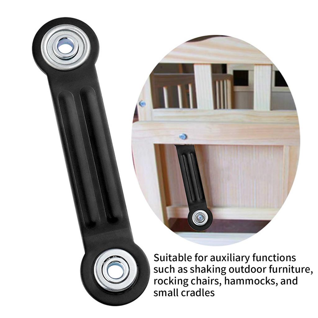 2 Pack Gliders Bearing Arm Brackets Replacement Hardware Home Accessory for Outdoor Rocker and Garden Supplies