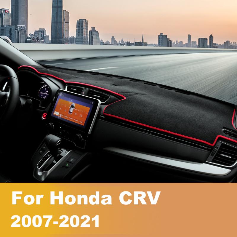 Car Dashboard Covers Mat Avoid Light Pad Sun Shade Carpets Anti-slip Trims For Honda CRV CR-V 2007-2017 2018