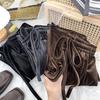 New Autumn Winter Gold Velvet Wide-leg High-waist Drawstring Loose Slim Versatile Casual Trousers