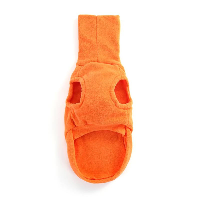 

Зимний флисовый жилет для уиппета Одежда для левреток Водолазка Одежда для собак Мягкая флисовая одежда S