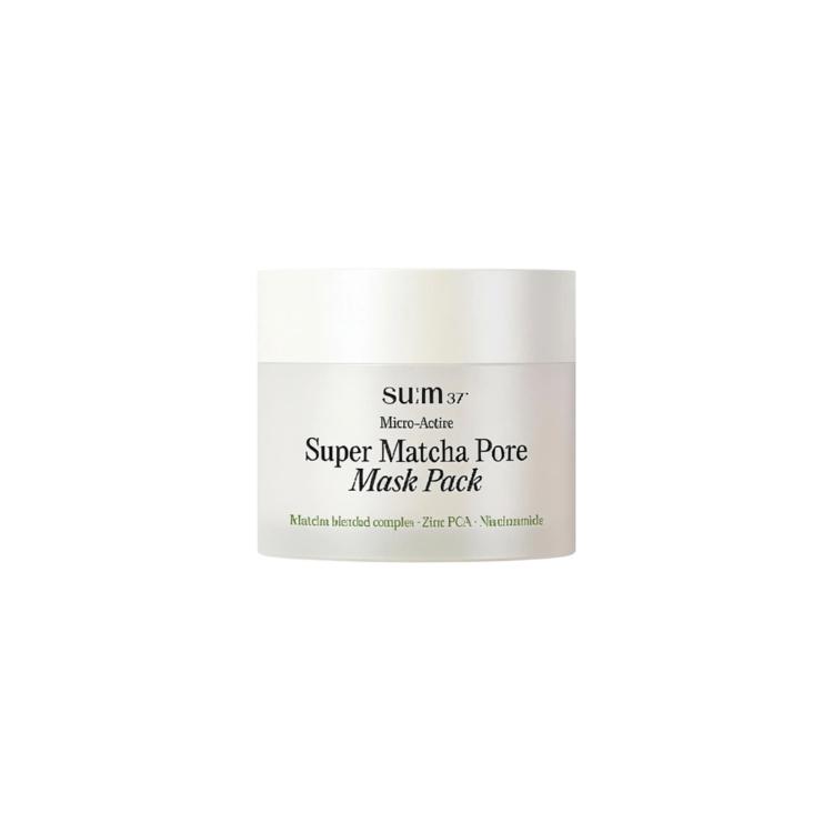 [SU:M37] Micro Active Super Matcha Pore Mask 100ml Deep Cleansing & Pore-Refining Mask