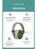 Children's CE-Certified Noise Cancelling Ear Muffs: Headphones for Sleep, Entertainment, Drumming, and Soundproofing.