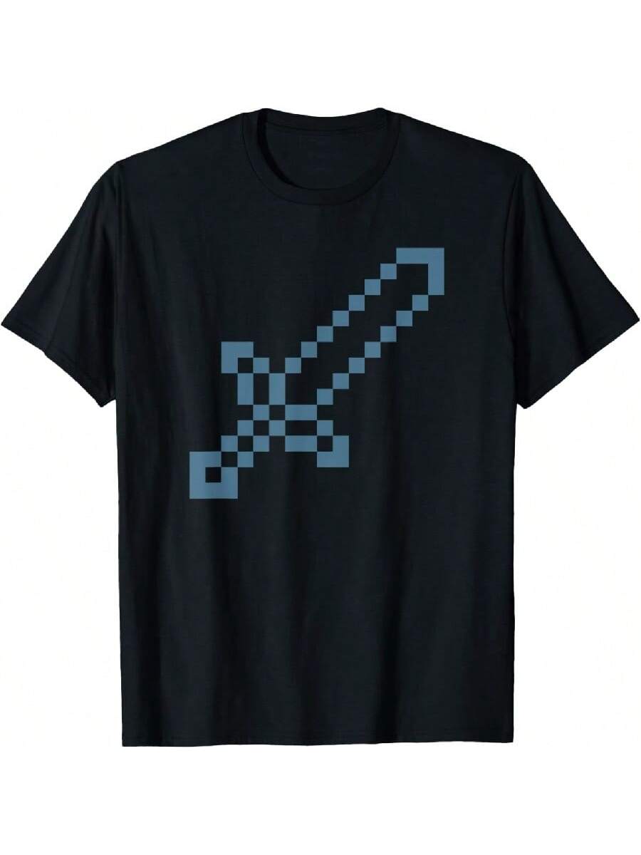 Minecrafts Big Sword Icon T-Shirt.Jpg S разноцветный