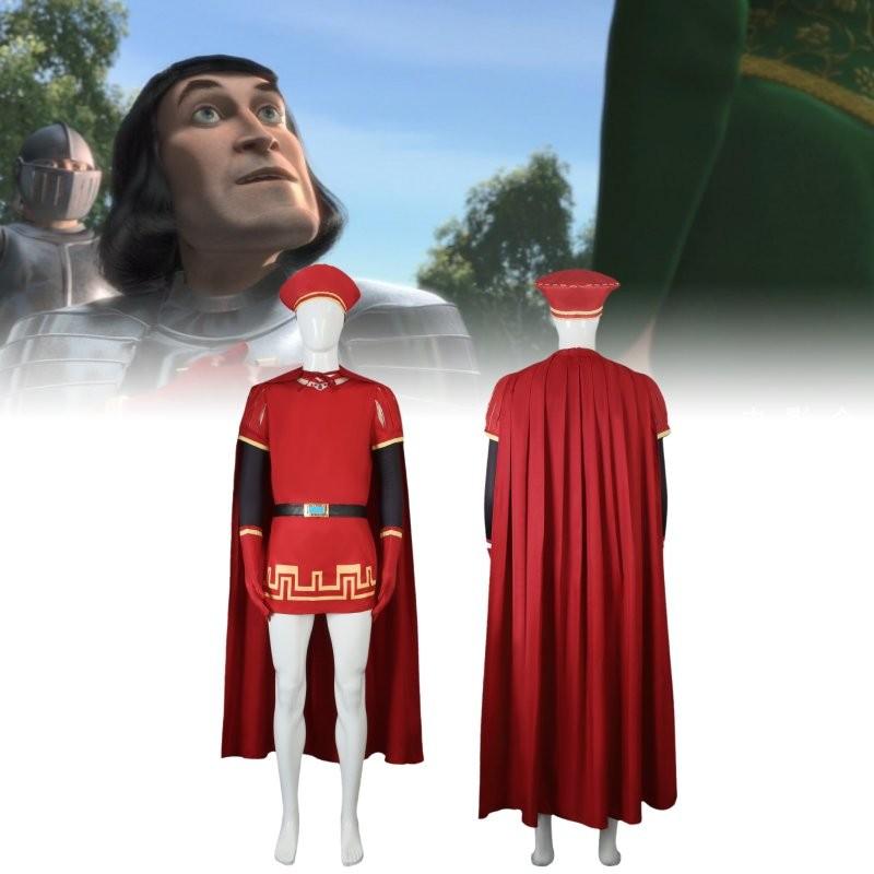 Halloween Shrek Cosplay Costume Luxurious Satin And Cotton Fabric For All Sizes