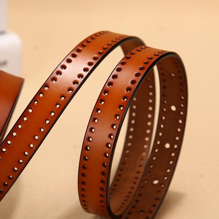 Belt Women'S Leather Belt Women'S, Thin Belt Decorative Leather Small Belt Women