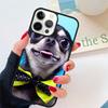 Animal Chihuahua with Flower Coque Shell For iPhone 17 Air 15 16 14 13 12 Pro Max 11 Pro Max Plus Phone Case Cover