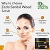 Scrub din lemn de santal roșu Zazla pentru hidratare profundă și strălucire Face pielea moale, netedă și tânără 100g