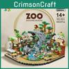 Desert Scene Zoo Assembly Building Block Model Ornament For Children Gift