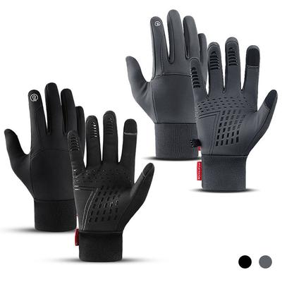 Winter Cycling Gloves Bicycle Touchscreen Full Finger Glove Waterproof  Windproof for Outdoor Bike Skiing Riding