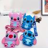 Stitch Pen Silicone Bag Stitch Fashion Shoulder Bag Toy Storage Headphone Bag Crossbody Bag Can Store Various Daily Small Items