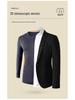 Men's Lenzing Modal Seamless Thermal Underwear Set for Autumn/Winter - Double-Sided, Round Neck, Homewear.