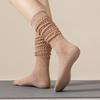 Damen Gestrickte Stulpen Schützer Lange Socken Damen Fitness Tanz Pilates Yoga Socken