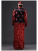Men's Chinese Retro Wedding Tang Suit Long Robe: Groom's Mandarin Jacket & Best Man Formal Wear