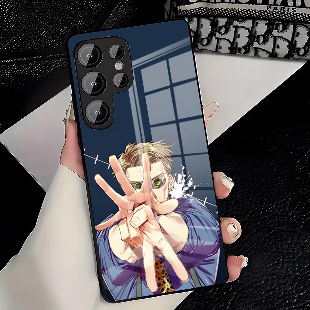 Kento Nanami Jujutsu Kaisen Handyhülle Für Samsung A25 A13 A33 5G A54 A36 A35 A56 A52 A14 Stoßfeste Glasabdeckung