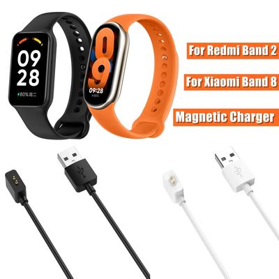 Cargador magnético para Xiaomi Mi Band 8/Redmi Band 2 Cable de carga USB para MiBand8 Band2 Cable de alimentación de núcleo de cobre puro Smartband